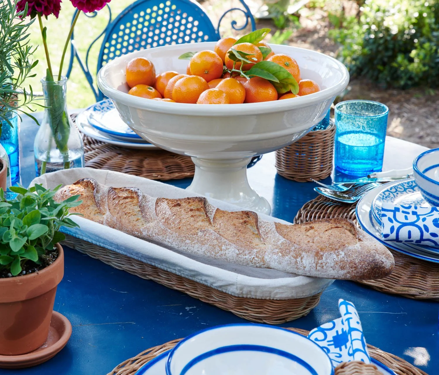 Mark D. Sikes Lasata Oblong Lined Tray - Image 5