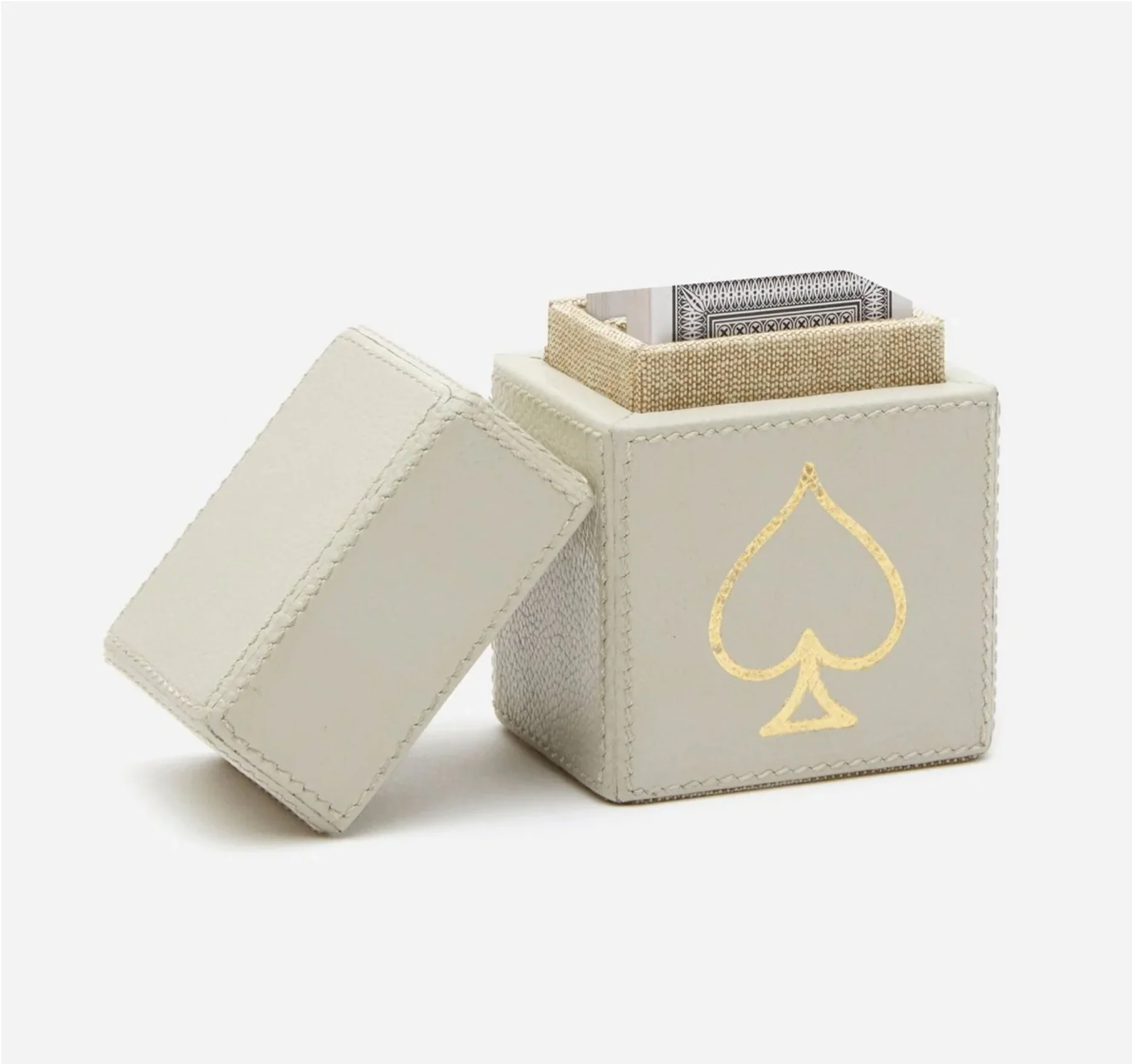 Pigeon and Poodle Aira Card Holder, Set of 2 - Light Gray - Image 4